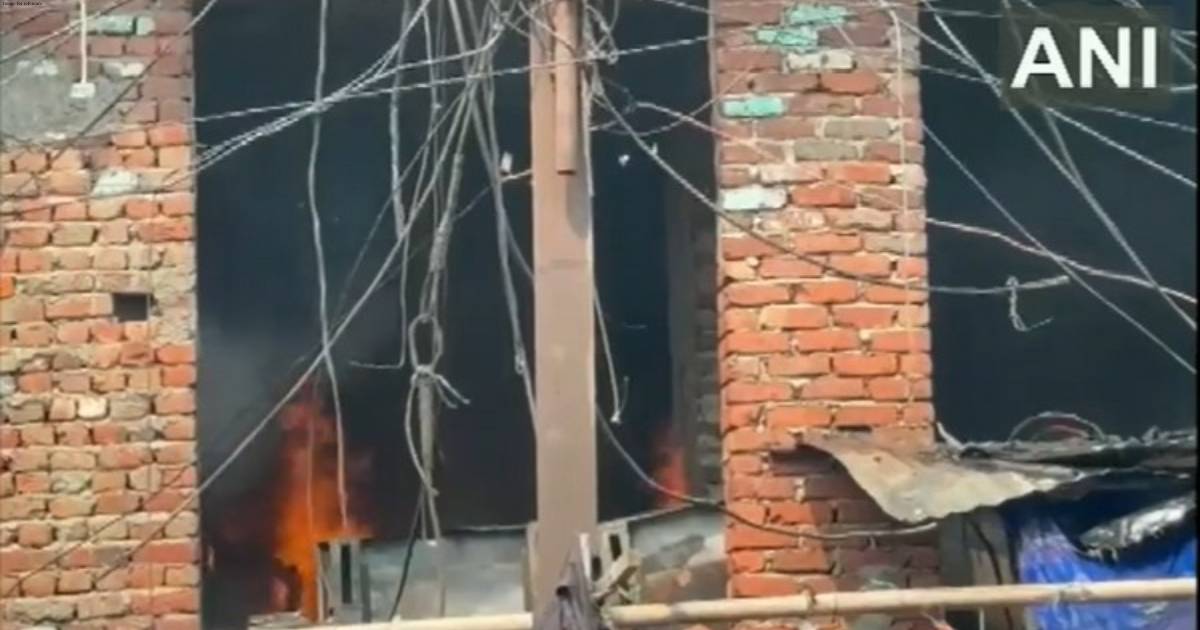 UP: Fire breaks out at house in Noida's Sector 8, no casualties